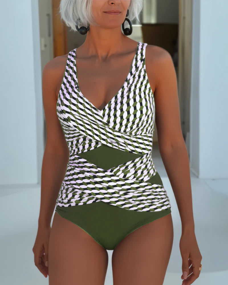 Ashley™ | Bañador con Diseño Cruzado para Ropa Casual de Resort
