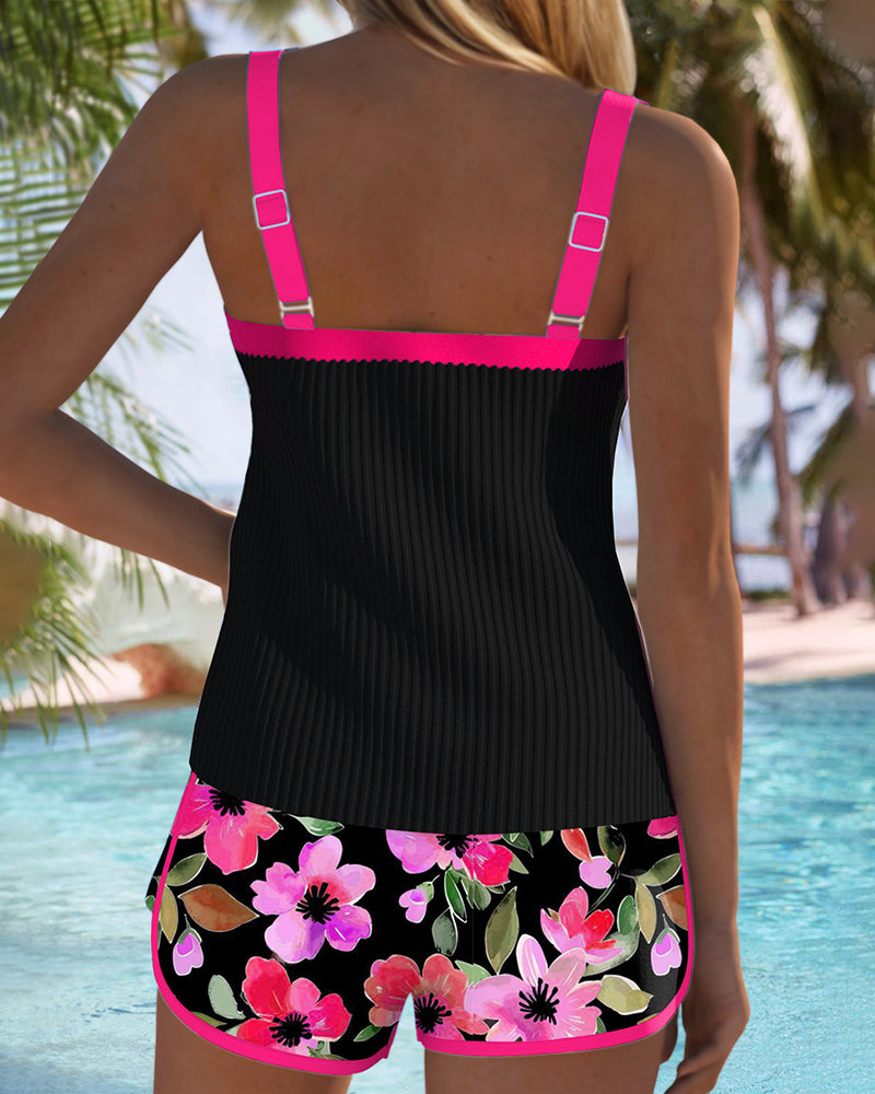 Matilda™ | Tankini de Dos Piezas con Pantalones de Playa
