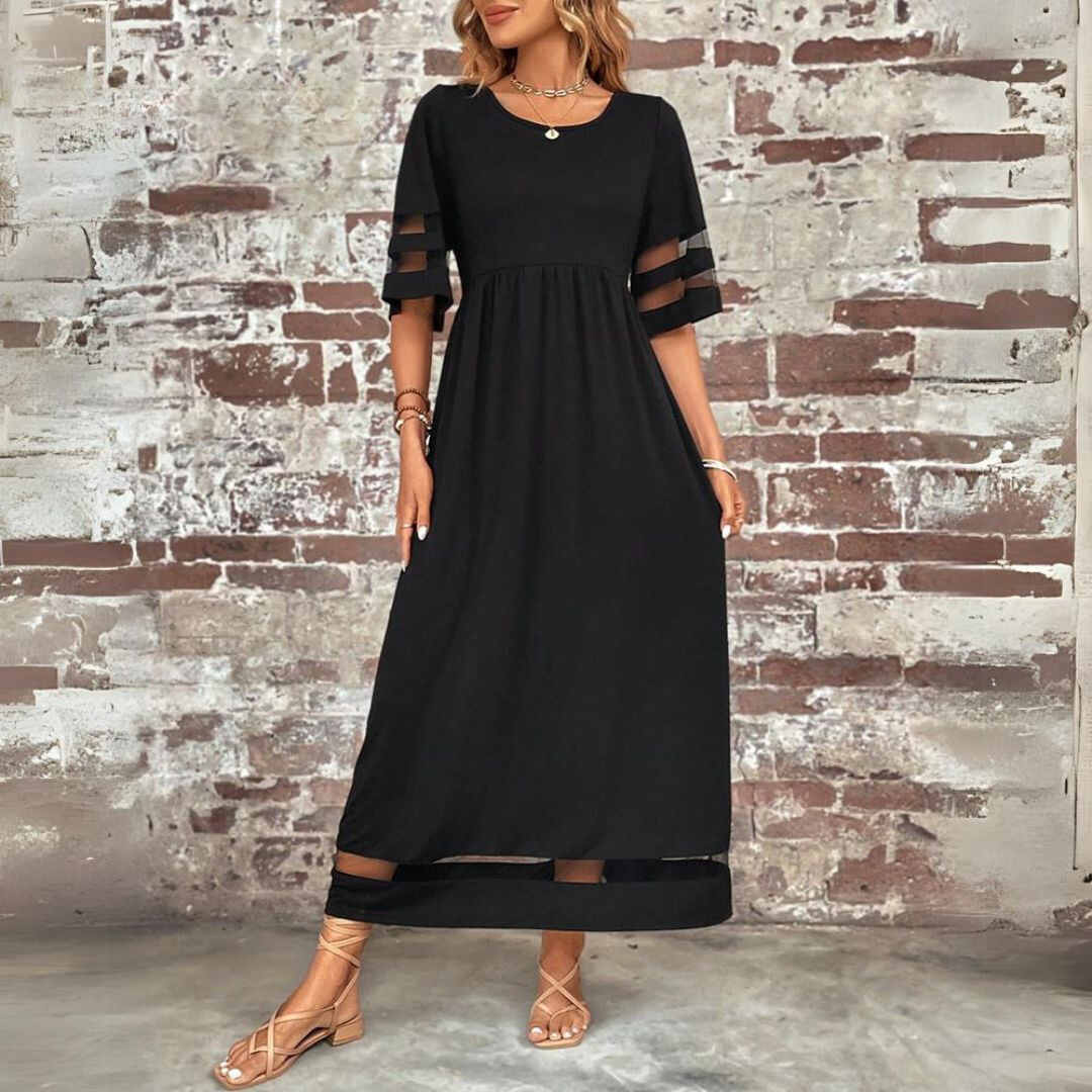 Beth | Vestido Midi que Favorece el Vientre