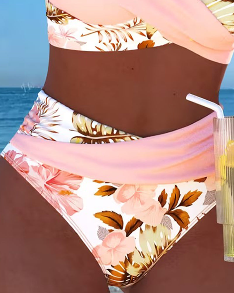 Jolina™ | Bikini de Contraste Floral