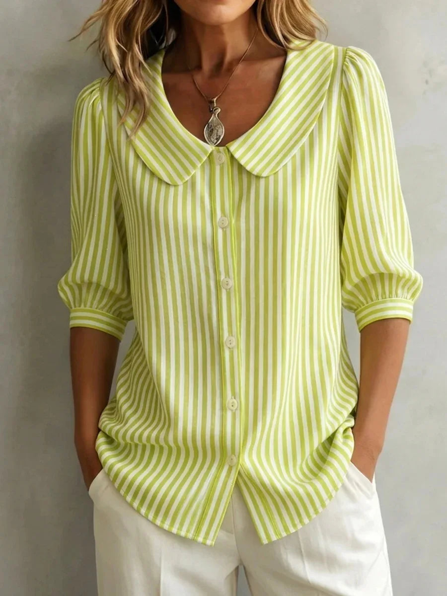 Alice - Blusa Casual a Rayas