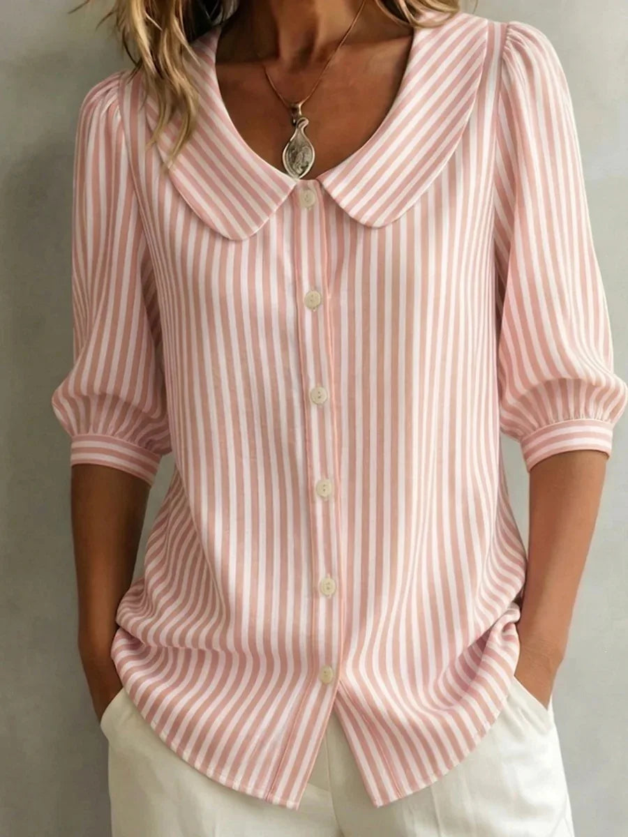 Alice - Blusa Casual a Rayas